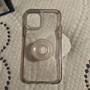 iPhone 12 clear phone case.